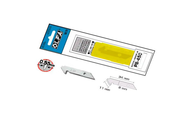 Olfa Cutter & Blades Acrylic Cutter Replacement Cutting Blade Premium Hardware for Door Cabinet Window Furniture and Interior Use